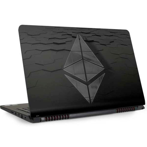 Ethereum Textured Logo Dell Inspiron Skin